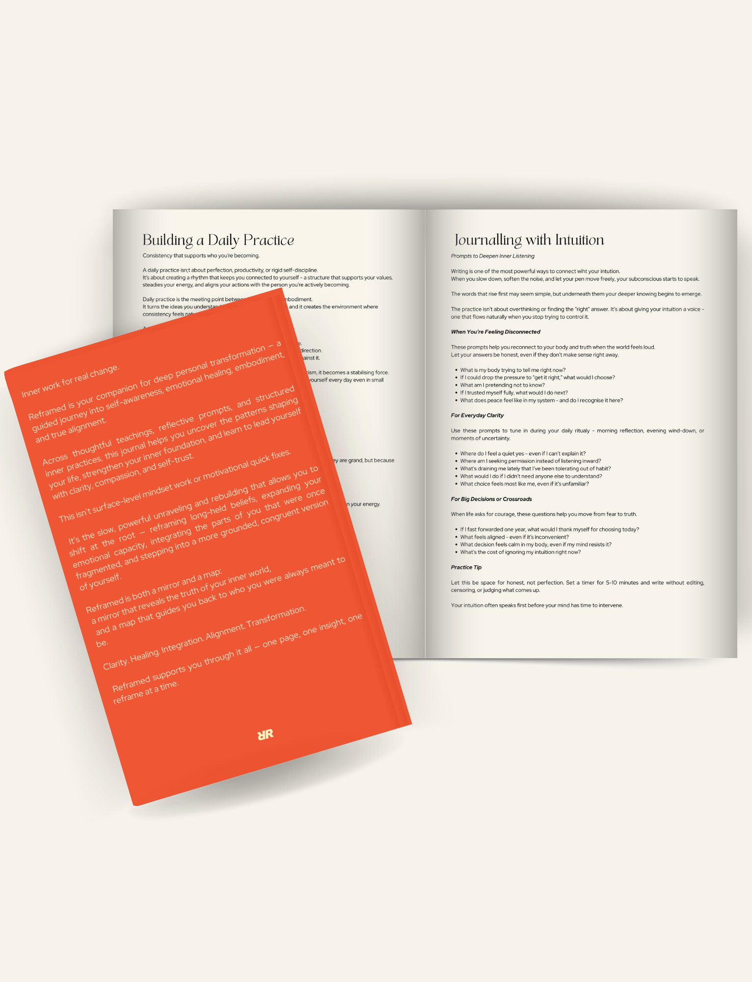 Reframed - Mindset Transformation Journal