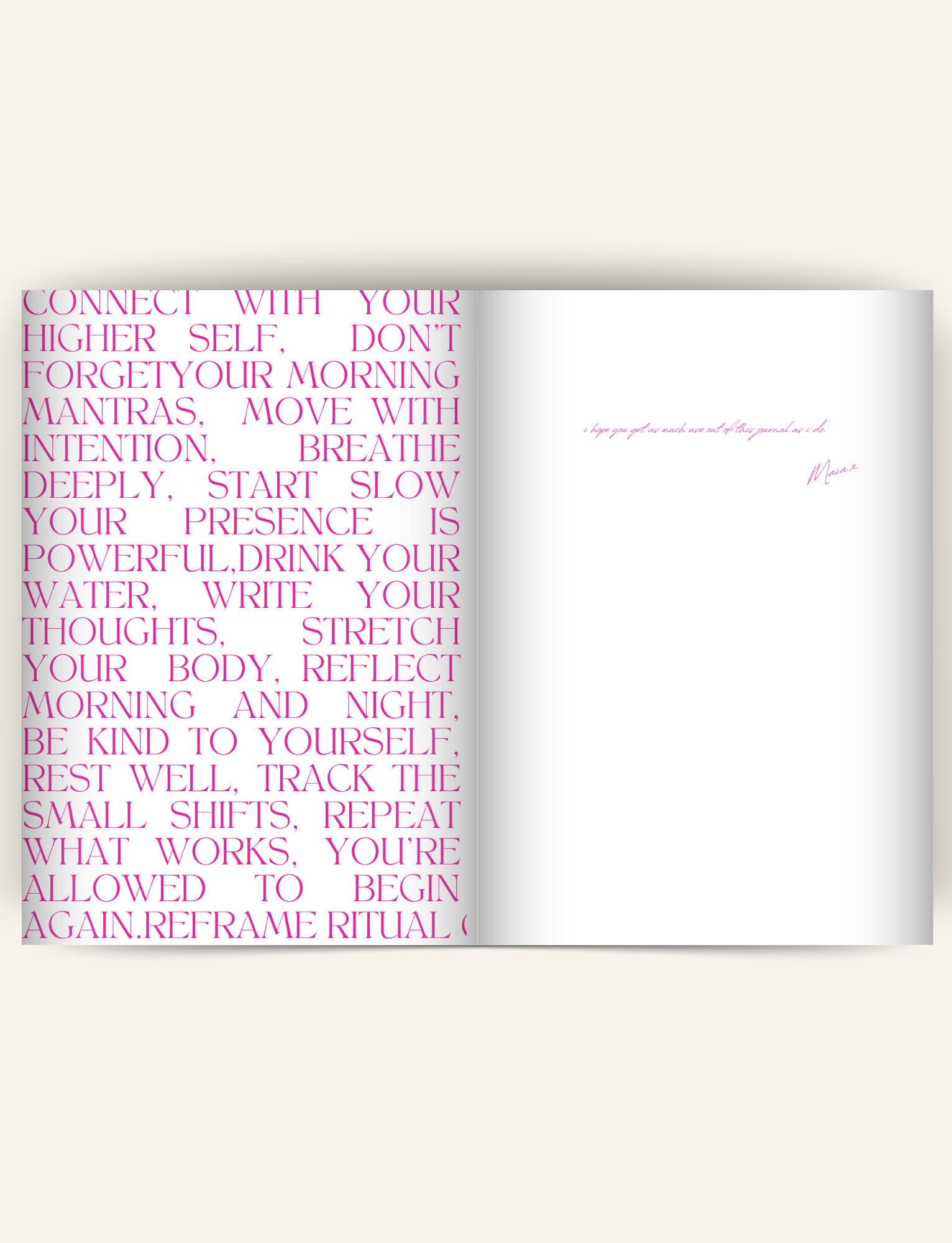 The Ritual - Daily Journal